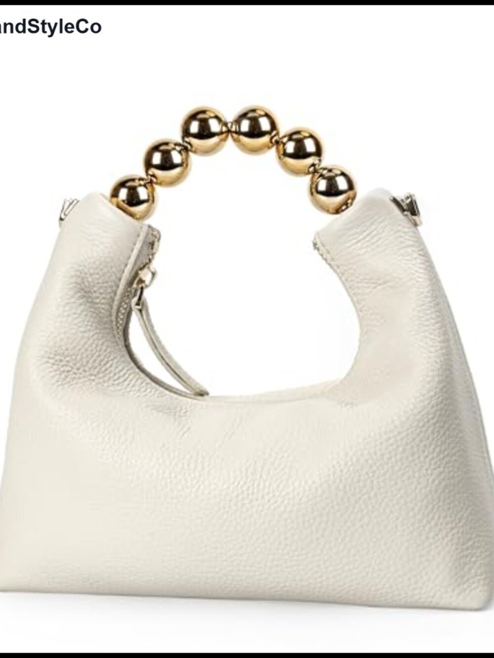 Full Grain Cowhide Leather Clutch Purse Top Handle Tote Designer Formal Evening